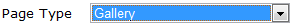 Page Type = Gallery